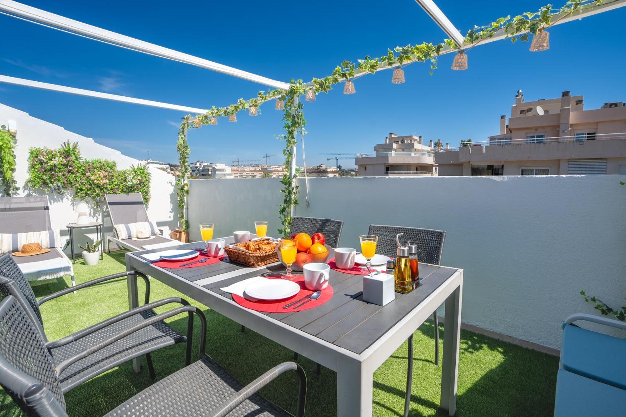 Penthouse With Sea Views Los Alamos Torremolinos Exterior foto